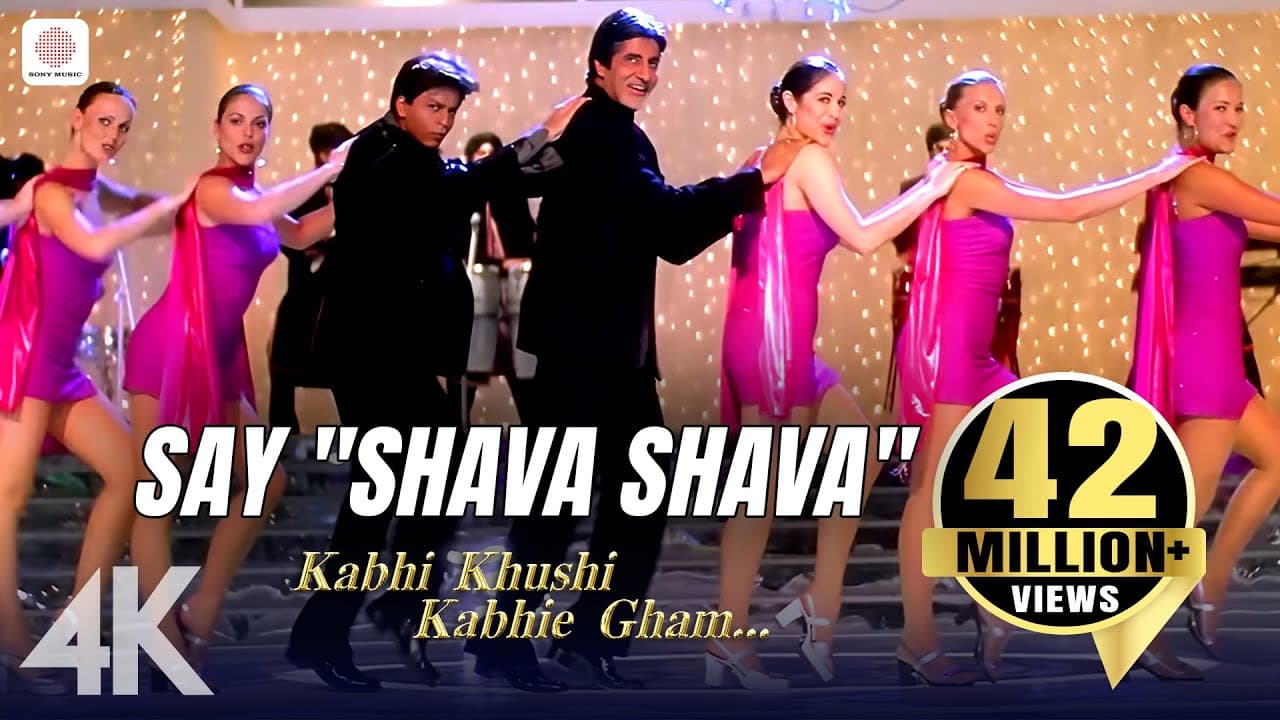 Say "Shava Shava" - 4K Music Video | K3G | Amitabh Bachchan | Shahrukh Khan | Rani | Kajol