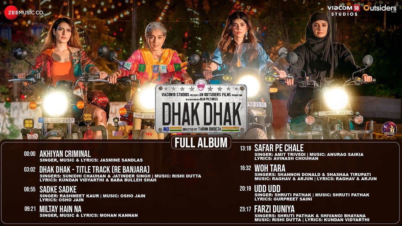 Dhak Dhak - Full Album | Ratna Pathak Shah, Dia Mirza, Fatima Sana Shaikh, Sanjana Sanghi
