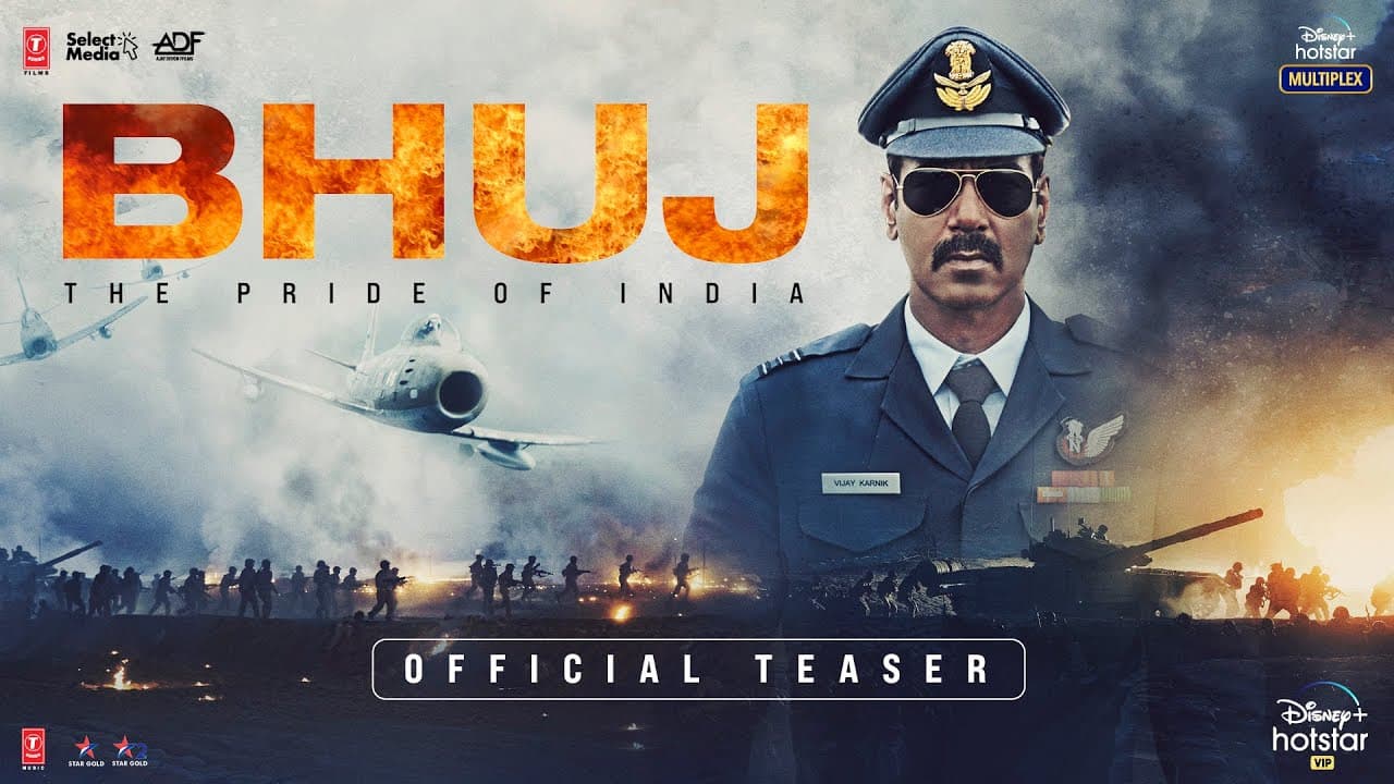 Bhuj: The Pride Of India - Official Teaser | Ajay D. Sonakshi S. Sanjay D. Ammy V. Nora F | 13th Aug