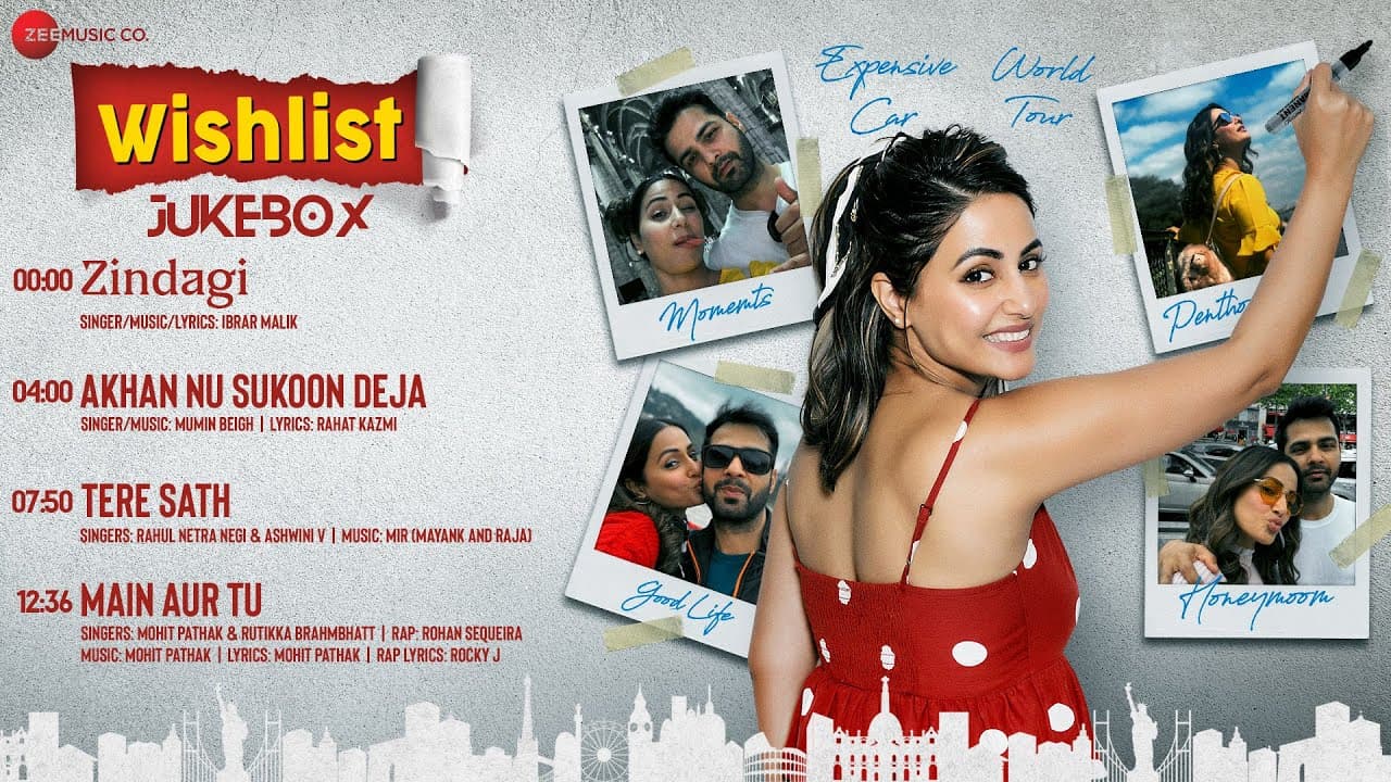 Wishlist - Full Movie Audio Jukebox | Hina Khan & Jitendra Rai