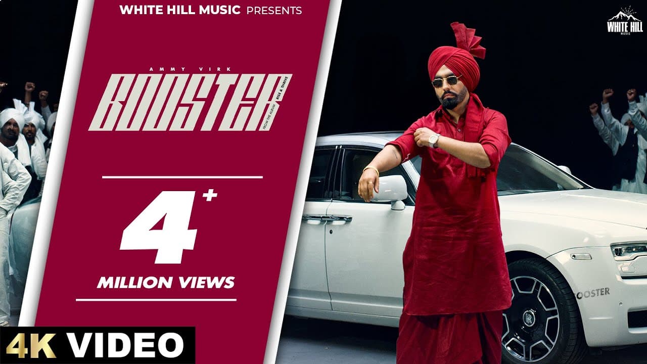 AMMY VIRK : Booster (Official Video) Kaptaan | Geet | Punjabi Songs | RISE & THRIVE