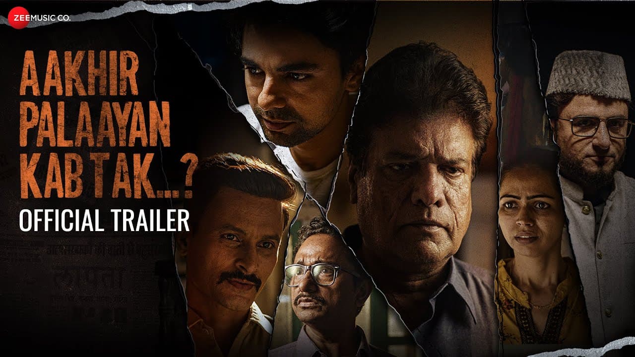 Aakhir Palaayan Kab Tak..? - Trailer | Rajesh Sharma, Bhushan Pattiyal, Gaurav Sharma | Mukul Vikram