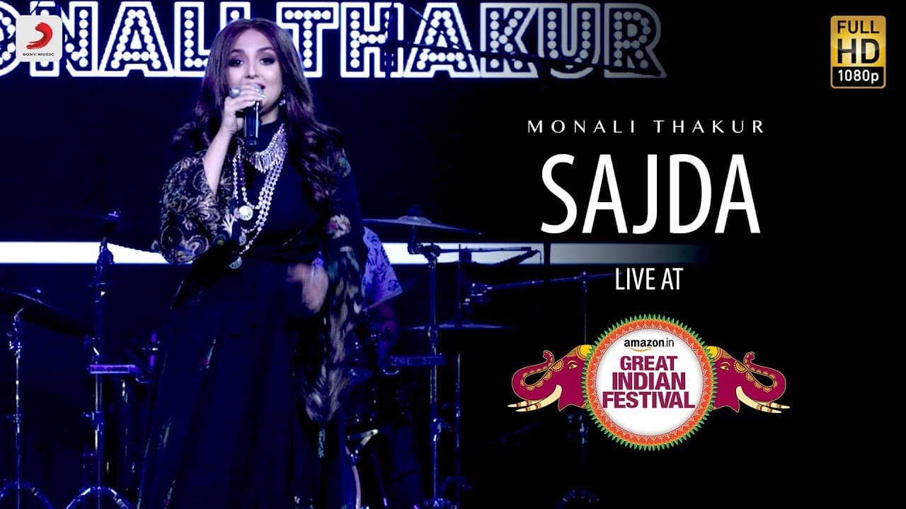 Sajda - Live @ Amazon Great Indian Festival | Monali Thakur | My Name Is Khan
