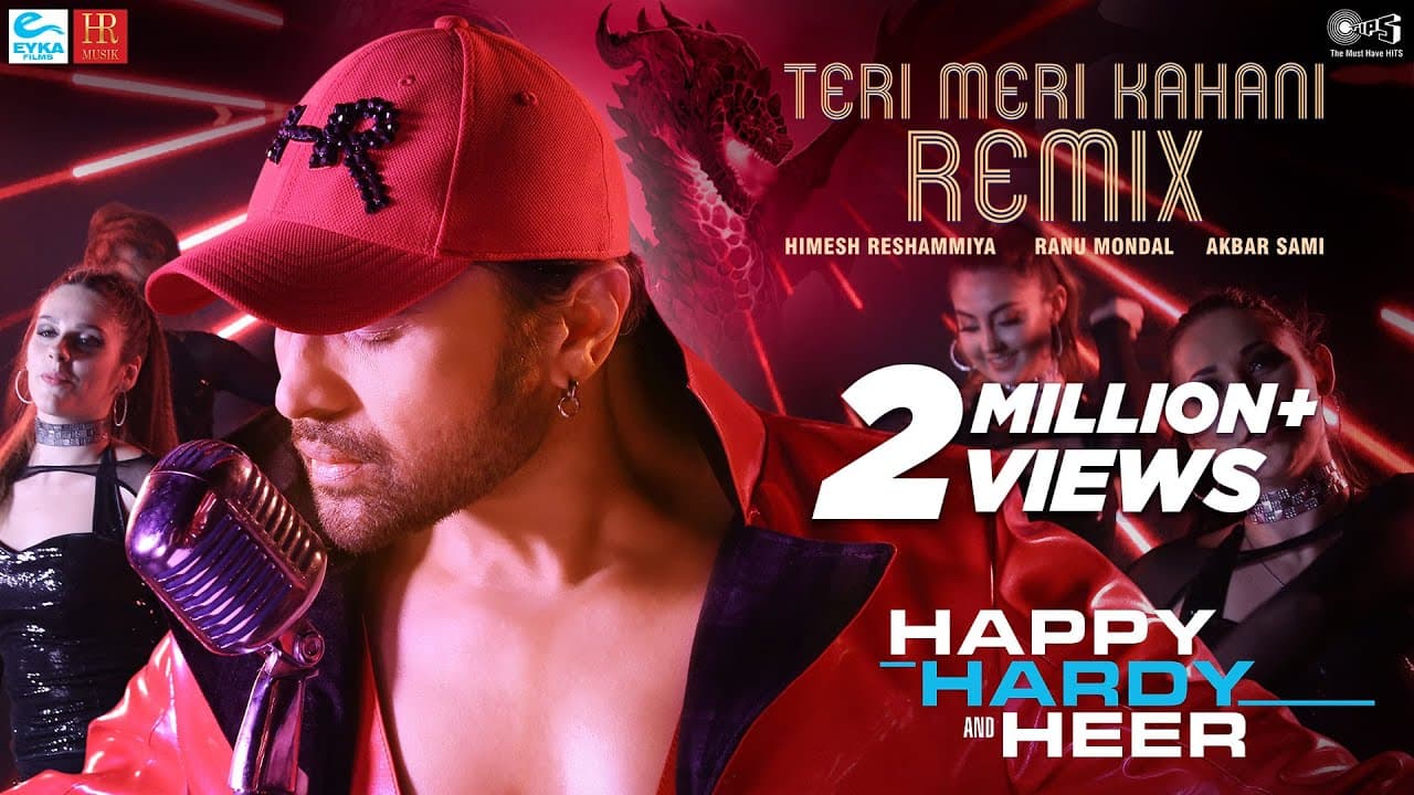 Teri Meri Kahani Official Remix- Happy Hardy And Heer | Himesh Reshammiya & Ranu Mondal | Akbar Sami
