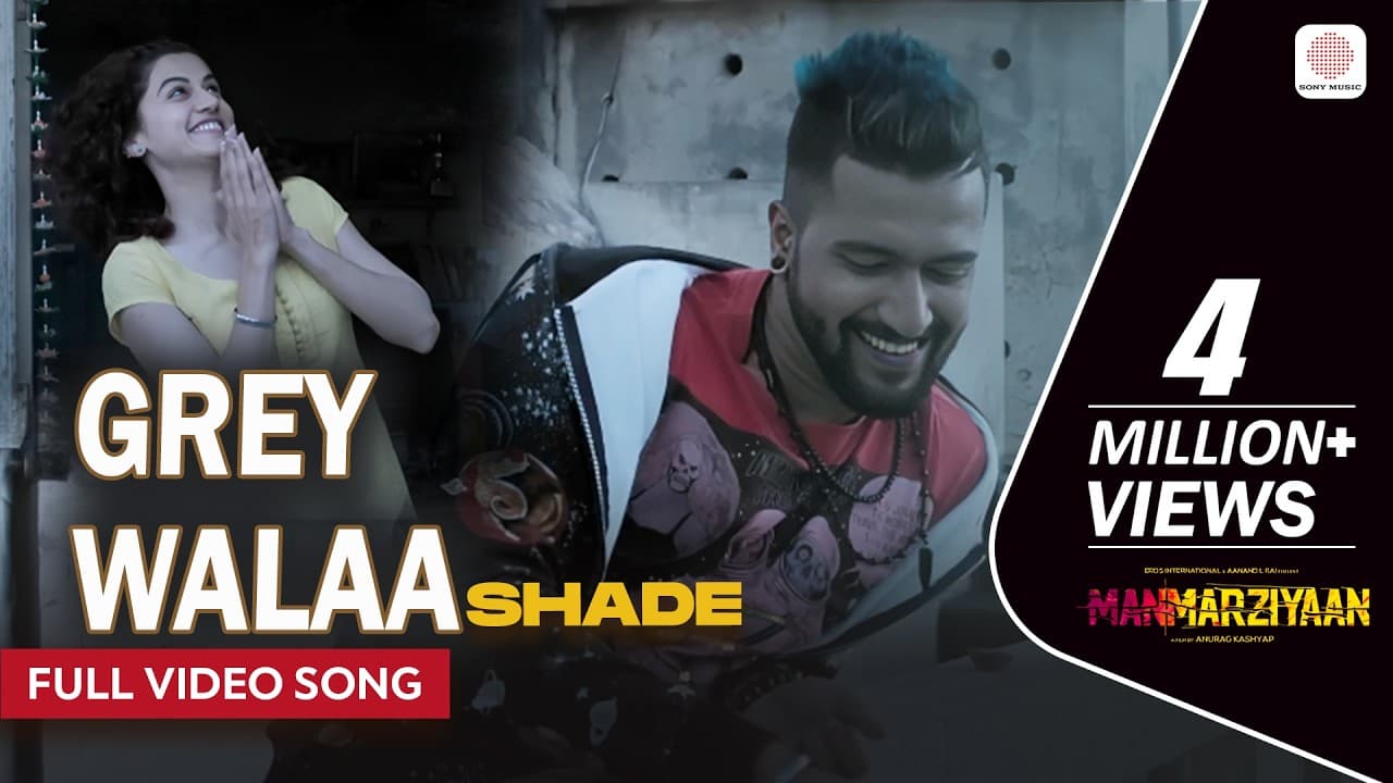 Grey Walaa Shade - Full Video Song | Amit Trivedi | Harshdeep Kaur | Jazim Sharma | Manmarziyaan