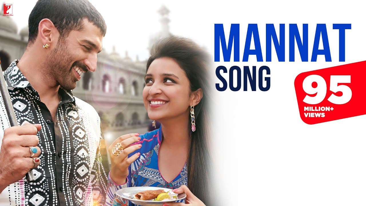 Mannat | Holi Song | Daawat-e-Ishq | Aditya Roy Kapur, Parineeti Chopra | Sonu Nigam, Shreya Ghoshal