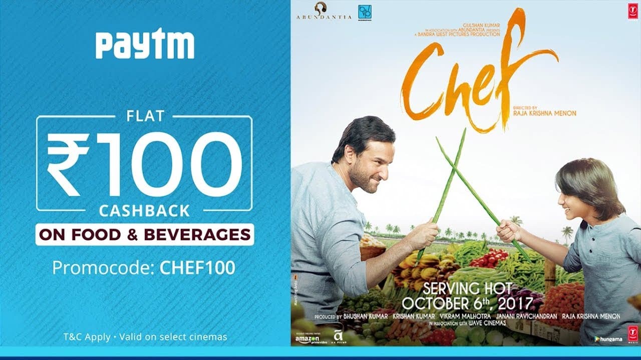 Chef → In Cinemas Now || Book Your Tickets On Paytm