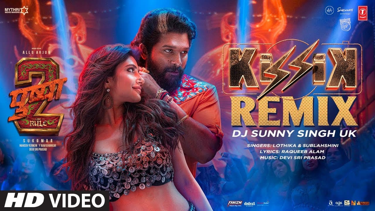 Kissik (Remix) | Pushpa 2 The Rule  | Allu Arjun | Sreeleela | Sukumar | DSP | DJ Sunny Singh UK