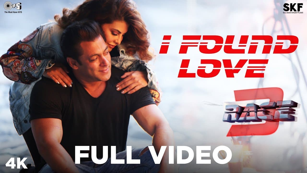 I Found Love Full Song Video - Race 3 | Salman Khan, Jacqueline Fernandez | Vishal Mishra