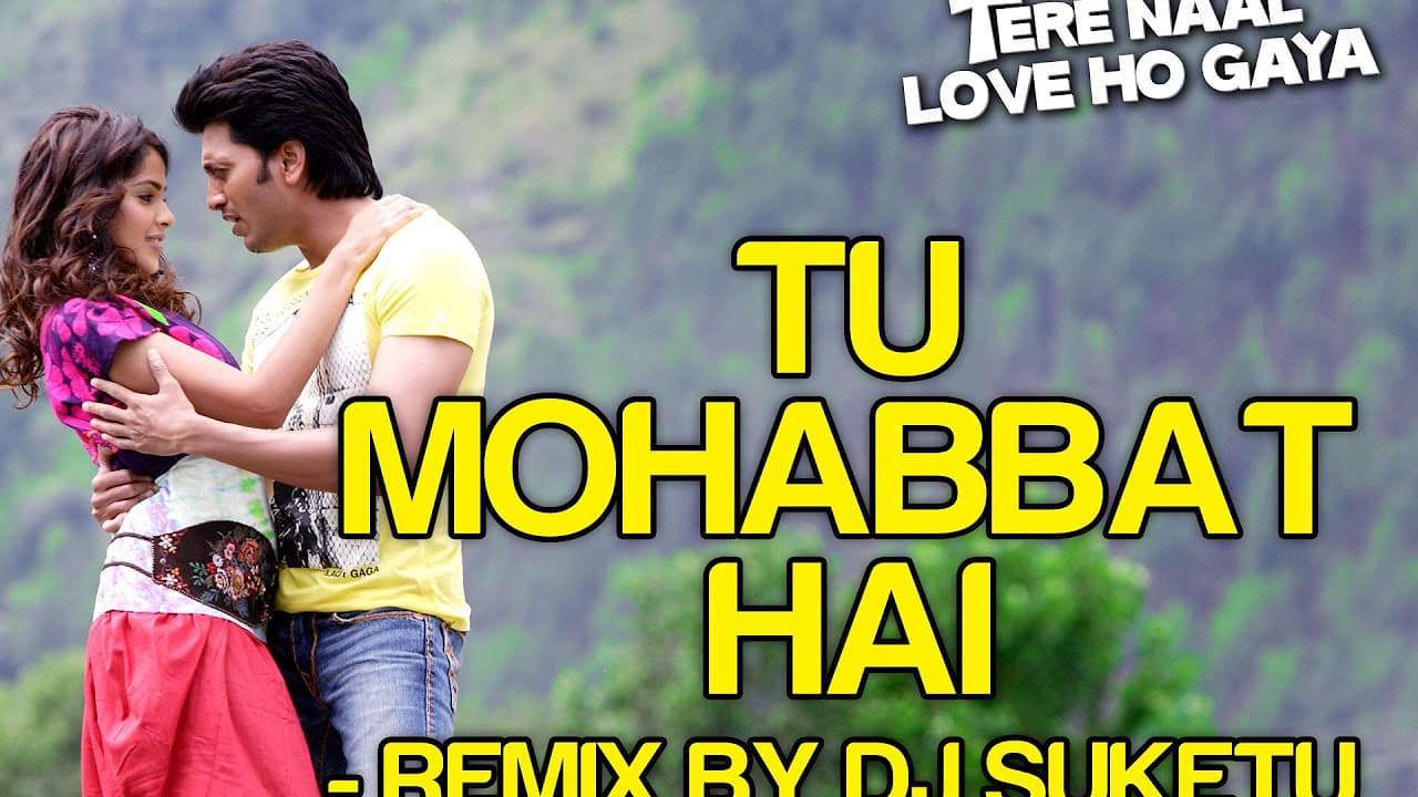 Tu Mohabbat Hai Remix - Video Song | Tere Naal Love Ho Gaya | Riteish & Genelia | Atif Aslam