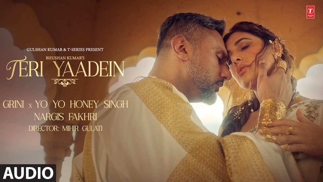 Teri Yaadein (Full Audio): Yo Yo Honey Singh | Grini | Nargis Fakhri | Bhushan Kumar | GLORY