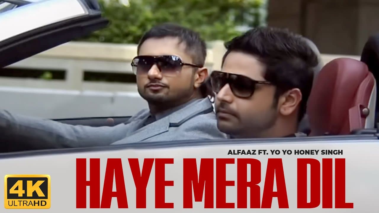 Haye Mera Dil (4K Video) | Alfaaz Feat. Yo Yo Honey Singh | Latest Punjabi Song 2025 | Speed Records
