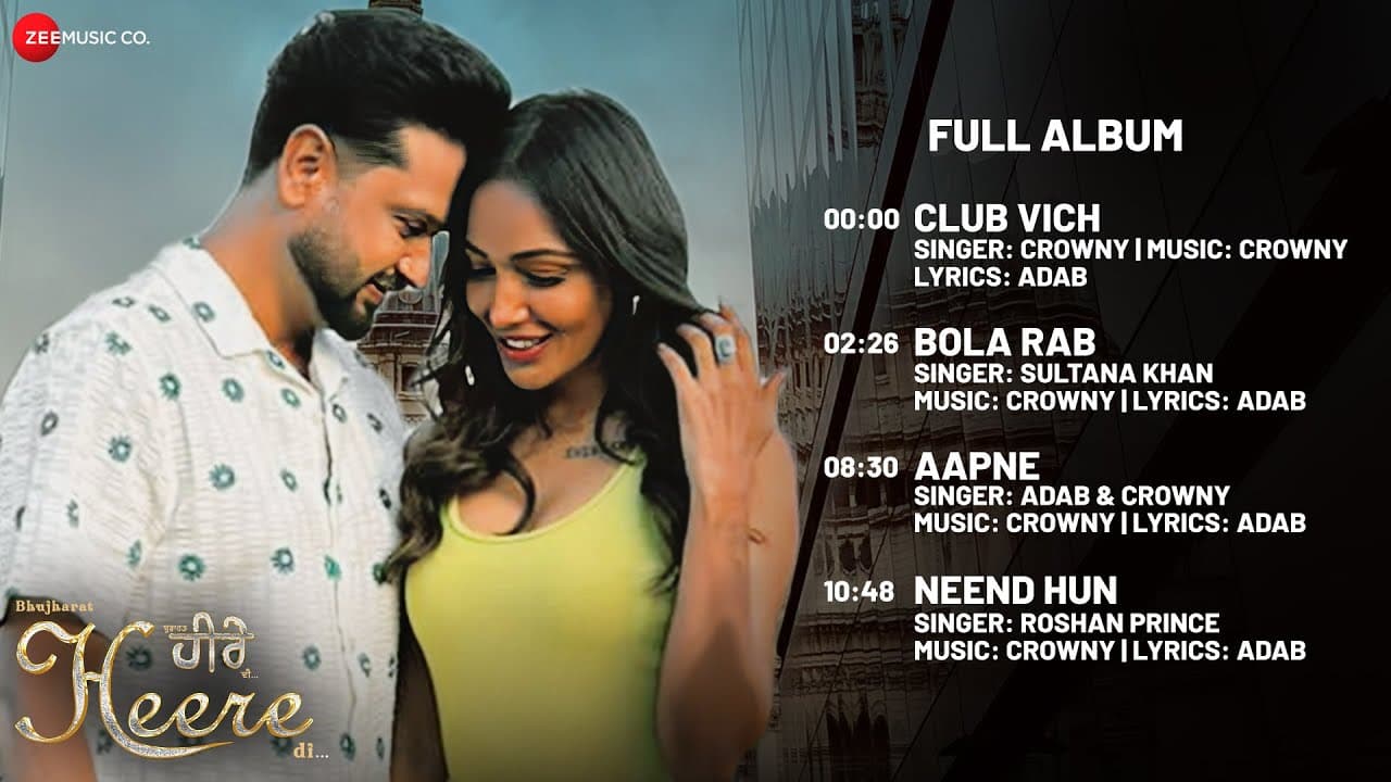 Bhujharat Heere Di - Full Album | Roshan Prince, Heera Sohal, Sukhwinder Chahal