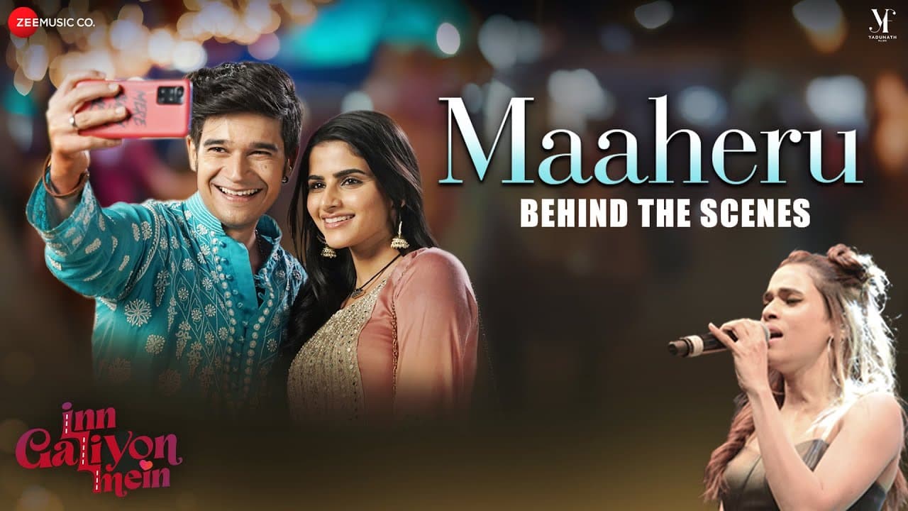 Maaheru - Shalmali Kholgade Version | Behind The Scenes | Inn Galiyon Mein | Javed, Vivaan, Avantika