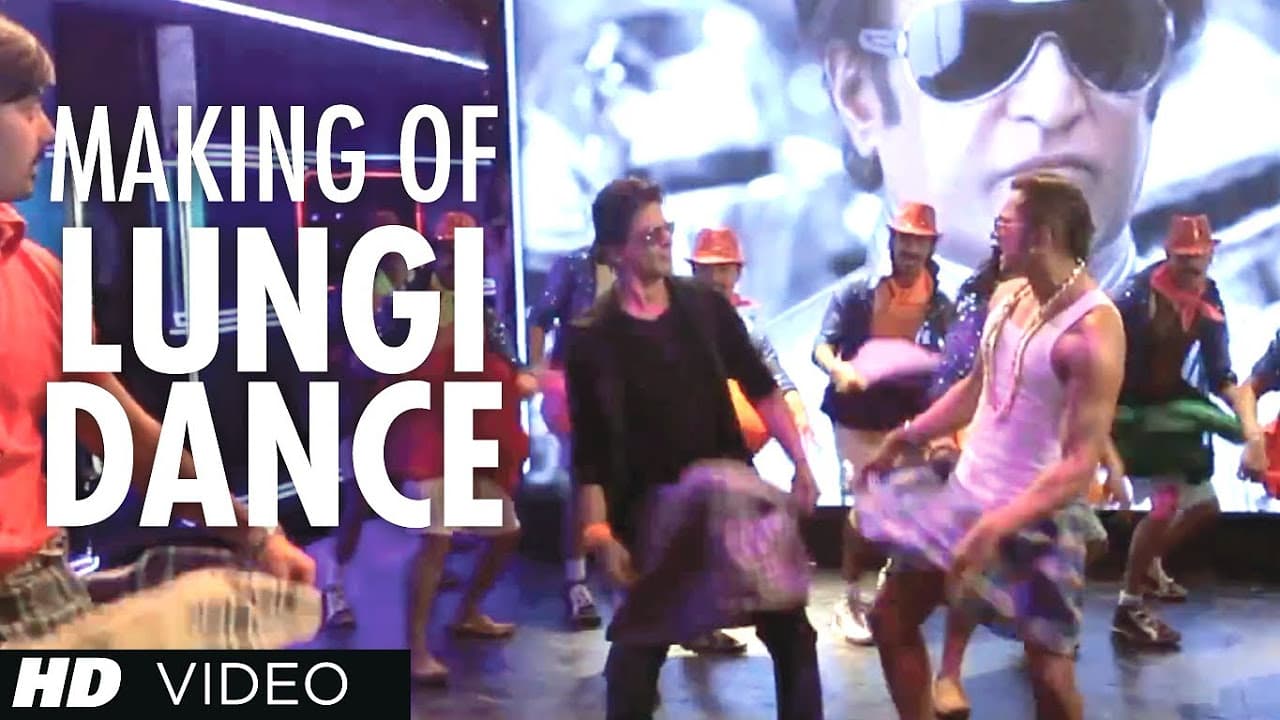 Lungi Dance Song Making (The Thalaiva Tribute) Feat. Honey Singh, Shahrukh Khan, Deepika Padukone