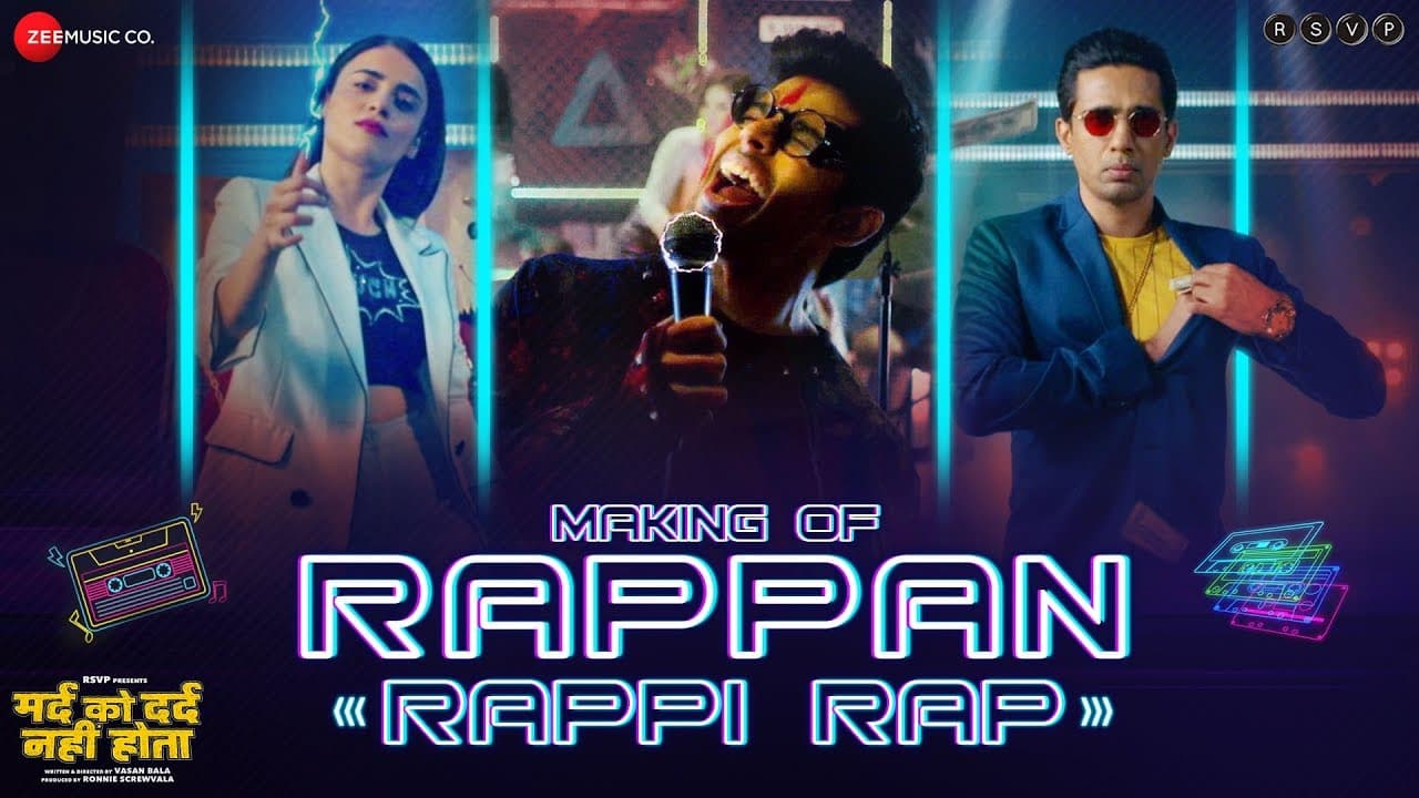 Rappan Rappi Rap - Making | Mard Ko Dard Nahi Hota | Radhika Madan & Abhimanyu Dassani | Benny Dayal