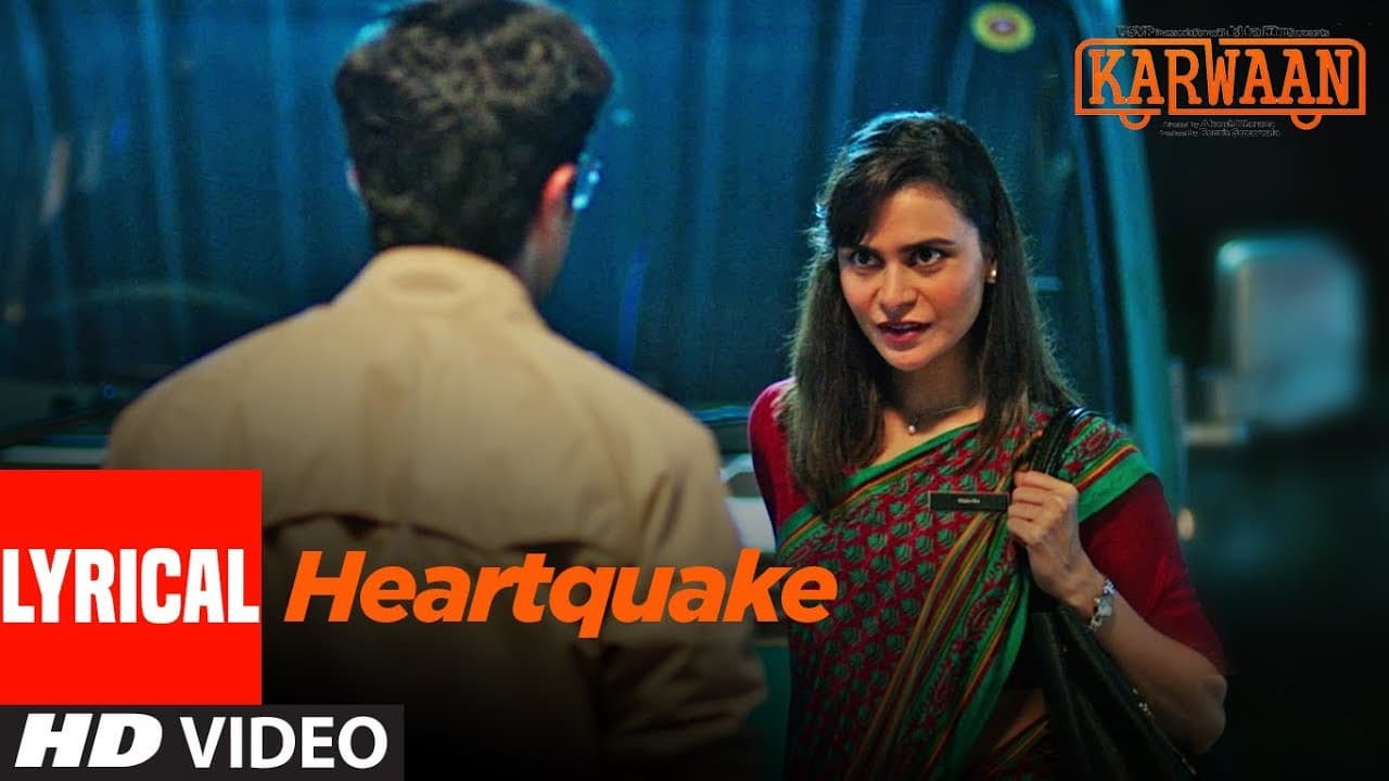 Heartquake Lyrical Song | Karwaan | Irrfan Khan, Dulquer Salmaan, Mithila Palkar |  Papon