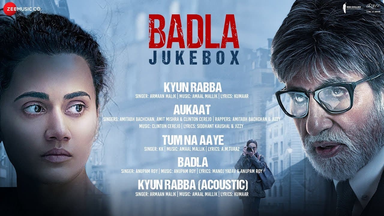Badla - Full Movie Audio Jukebox | Amitabh Bachchan & Taapsee Pannu