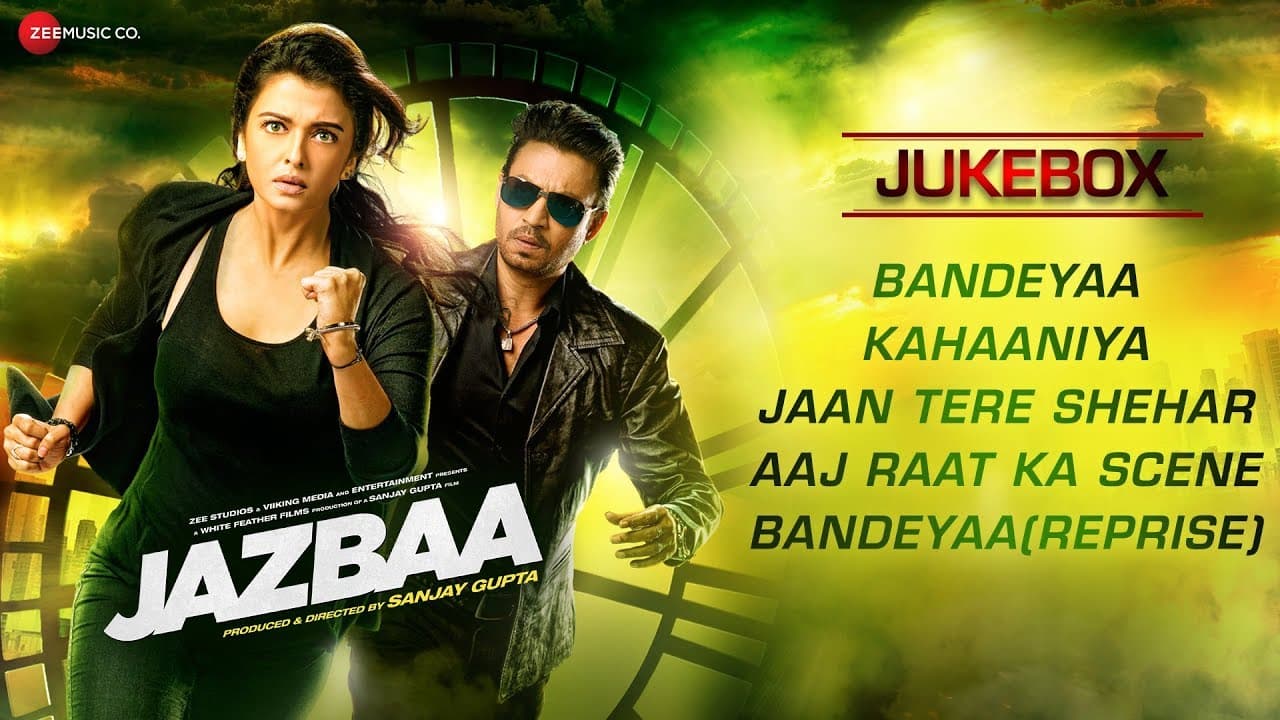 Jazbaa - Full Album - Audio Jukebox | Irrfan Khan & Aishwarya Rai Bachchan