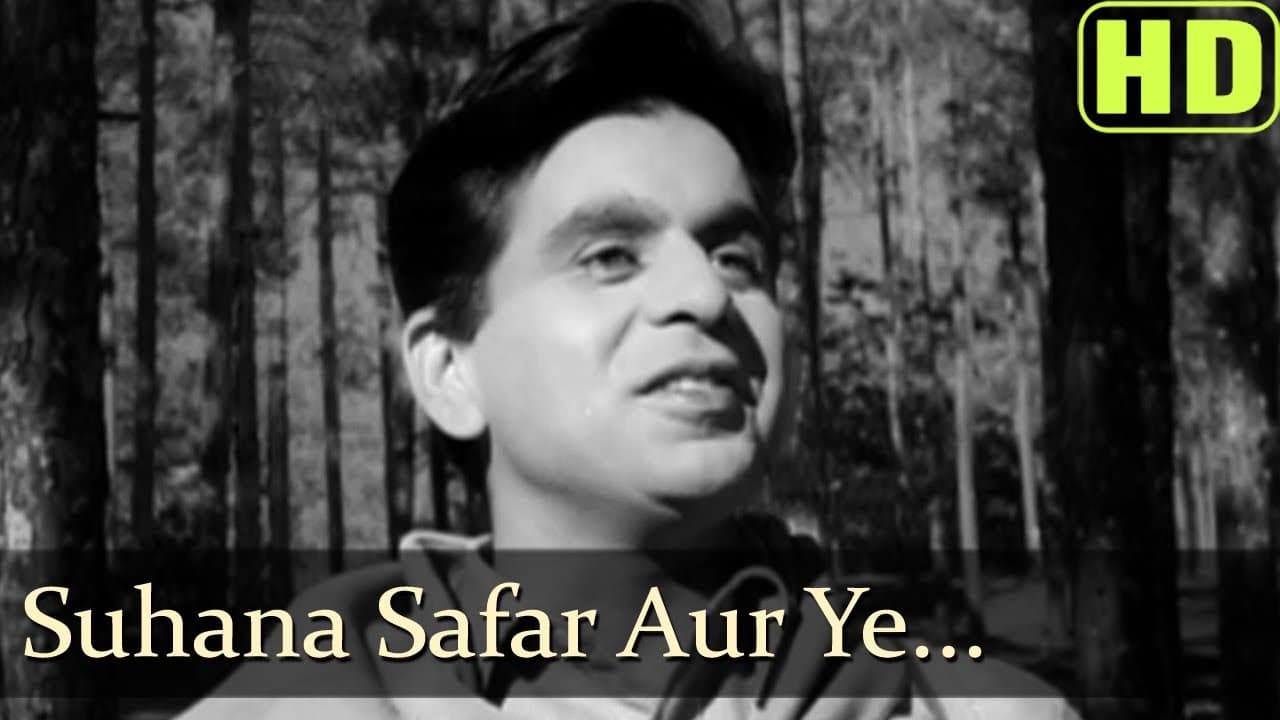 Suhana Safar Aur Ye - Madhumati Songs - Dilip Kumar - Vyjayantimala - Mukesh