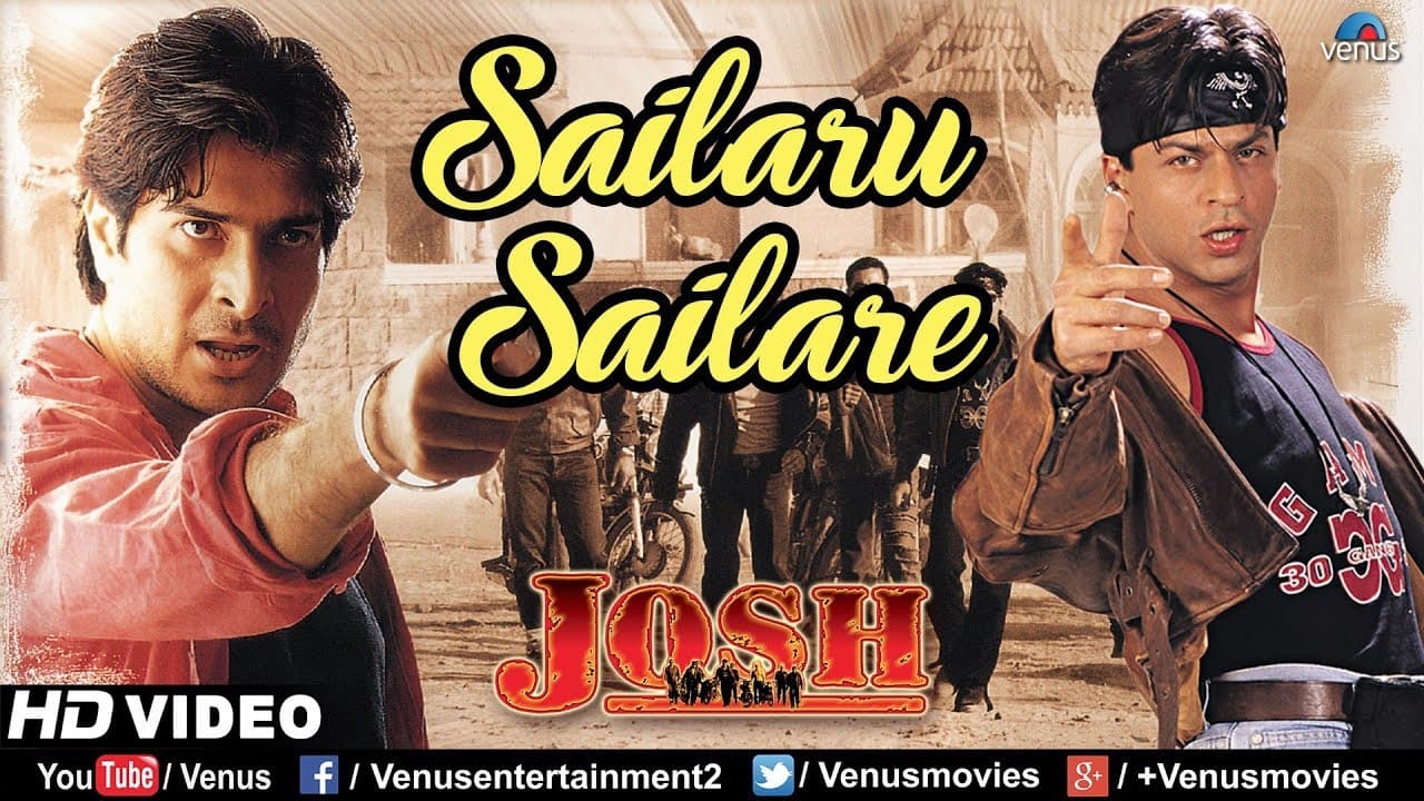 Sailaru Sailare - HD VIDEO | Shah Rukh Khan & Sharad Kapoor | Josh | Ishtar Music