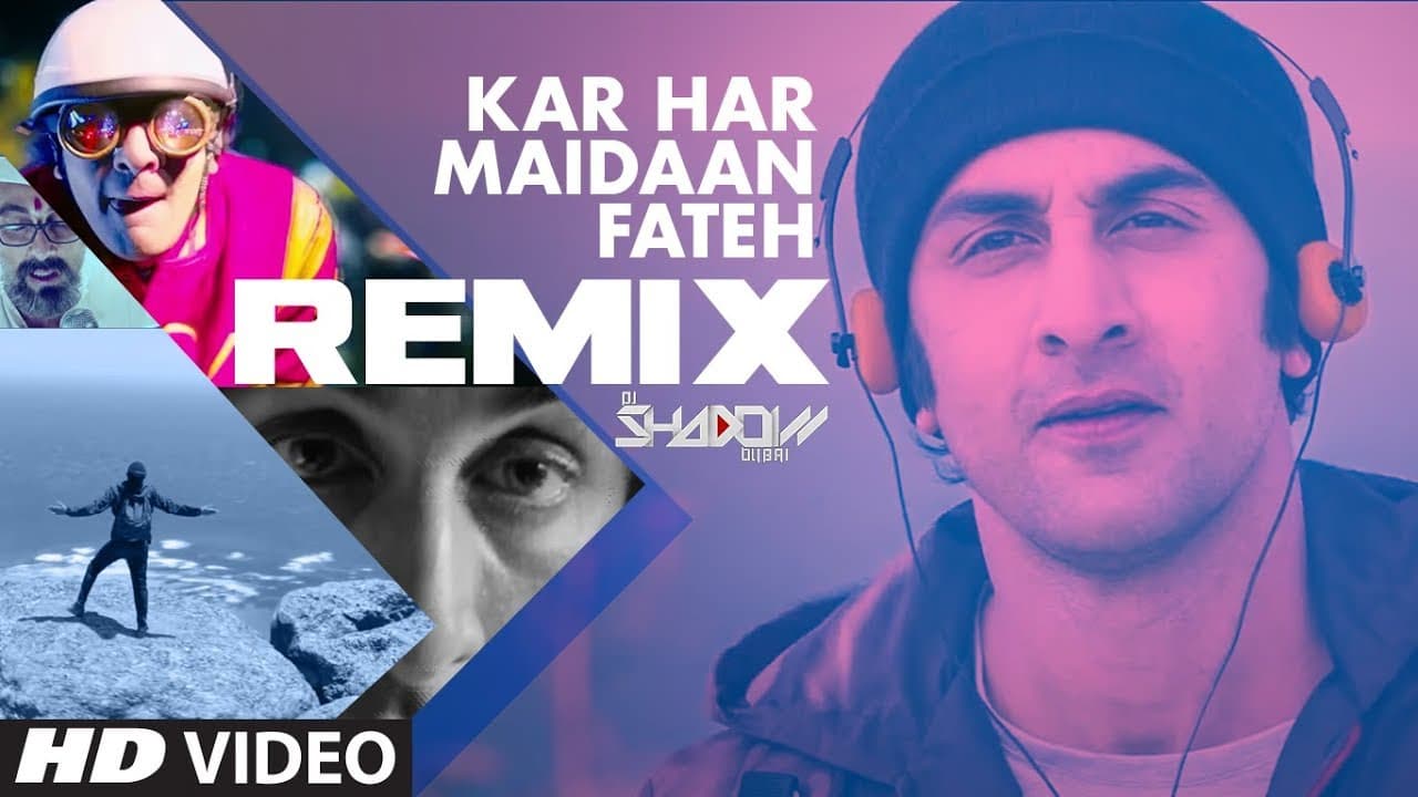 REMIX: KAR HAR MAIDAAN FATEH | Sanju | Ranbir Kapoor | Dj Shadow |  Rajkumar Hirani