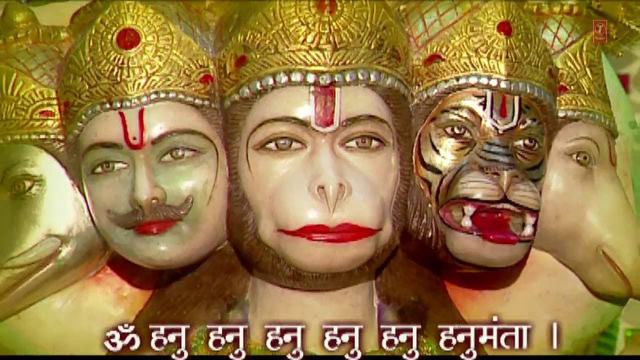 Bajrang Baan with Hindi Lyrics by Lata Mangeshkar I Shri Hanuman Chalisa