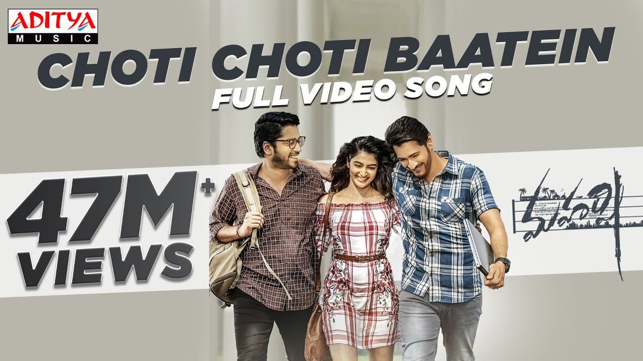 Choti Choti Baatein Full Video Song || Maharshi || MaheshBabu, PoojaHegde || Vamshi Paidipally