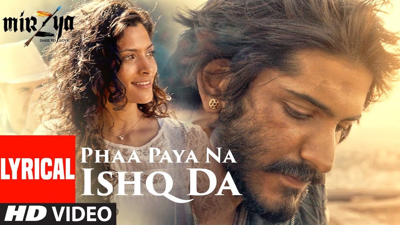 PHAA PAYE NA ISHQ DA (Lyrical) | MIRZYA | Daler Mehndi | Rakeysh Omprakash Mehra | Gulzar