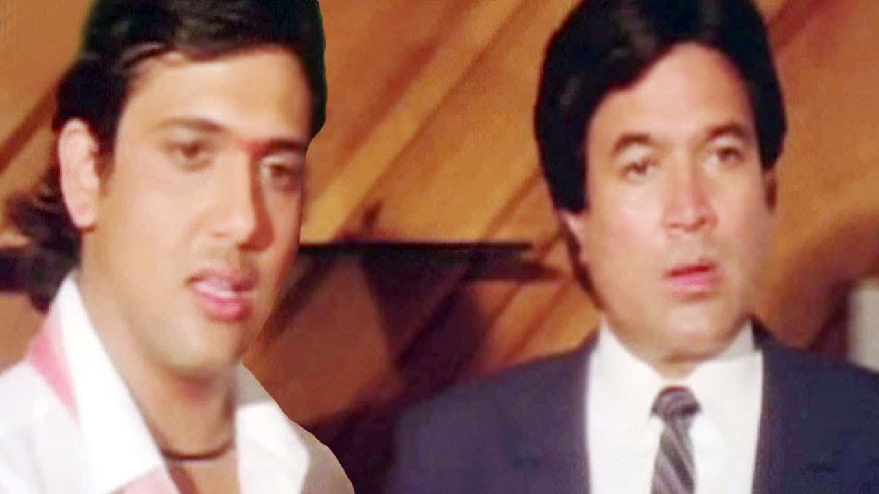Govinda and Rajesh Khanna get emotional - Swarg, Scene 2/14