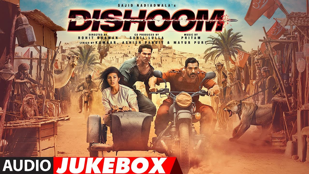 DISHOOM MOVIE SONGS | AUDIO JUKEBOX | John Abraham | Varun Dhawan | Jacqueline Fernandez | Pritam