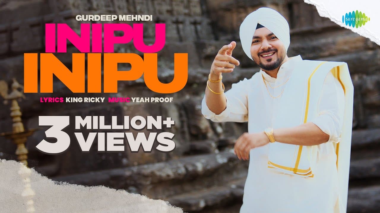 Inipu | Gurdeep Mehndi | Prince of Pop | Official Music Video | Saregama Originals