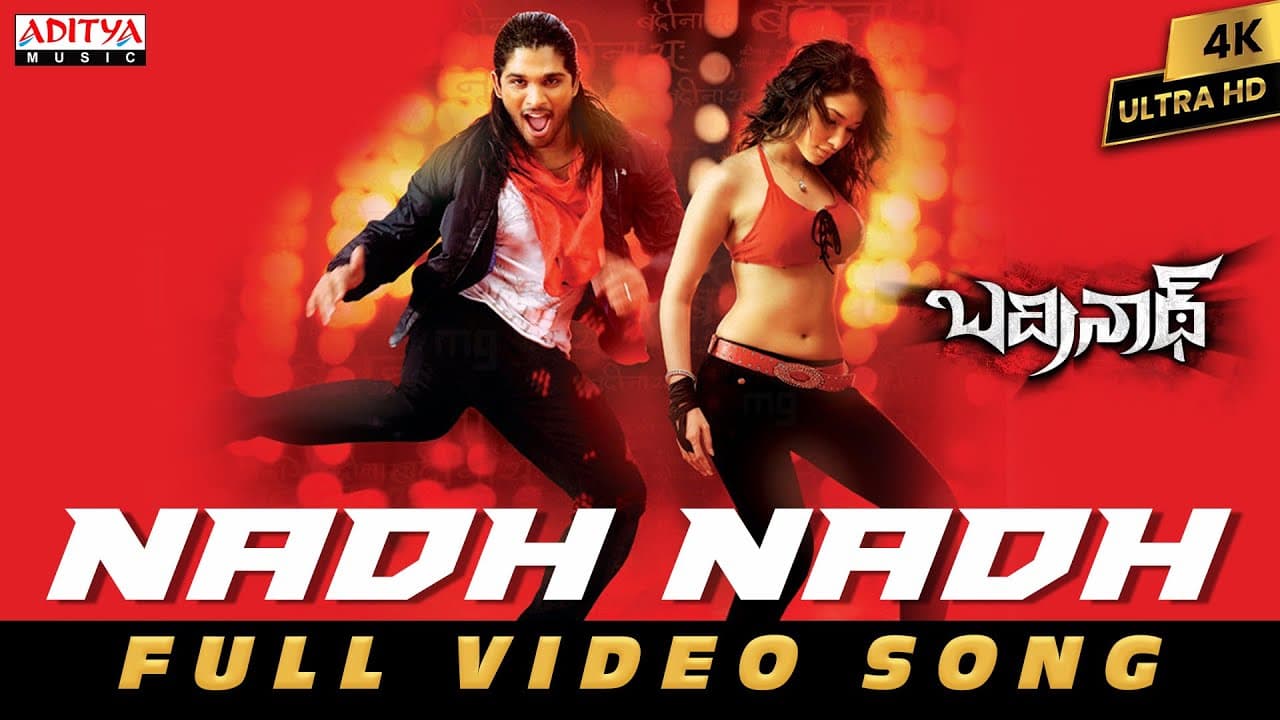Nadh Nadh Full Video Song | Badrinath | Allu Arjun | Tamannaah | V.V.Vinayak | M.M.Keeravani