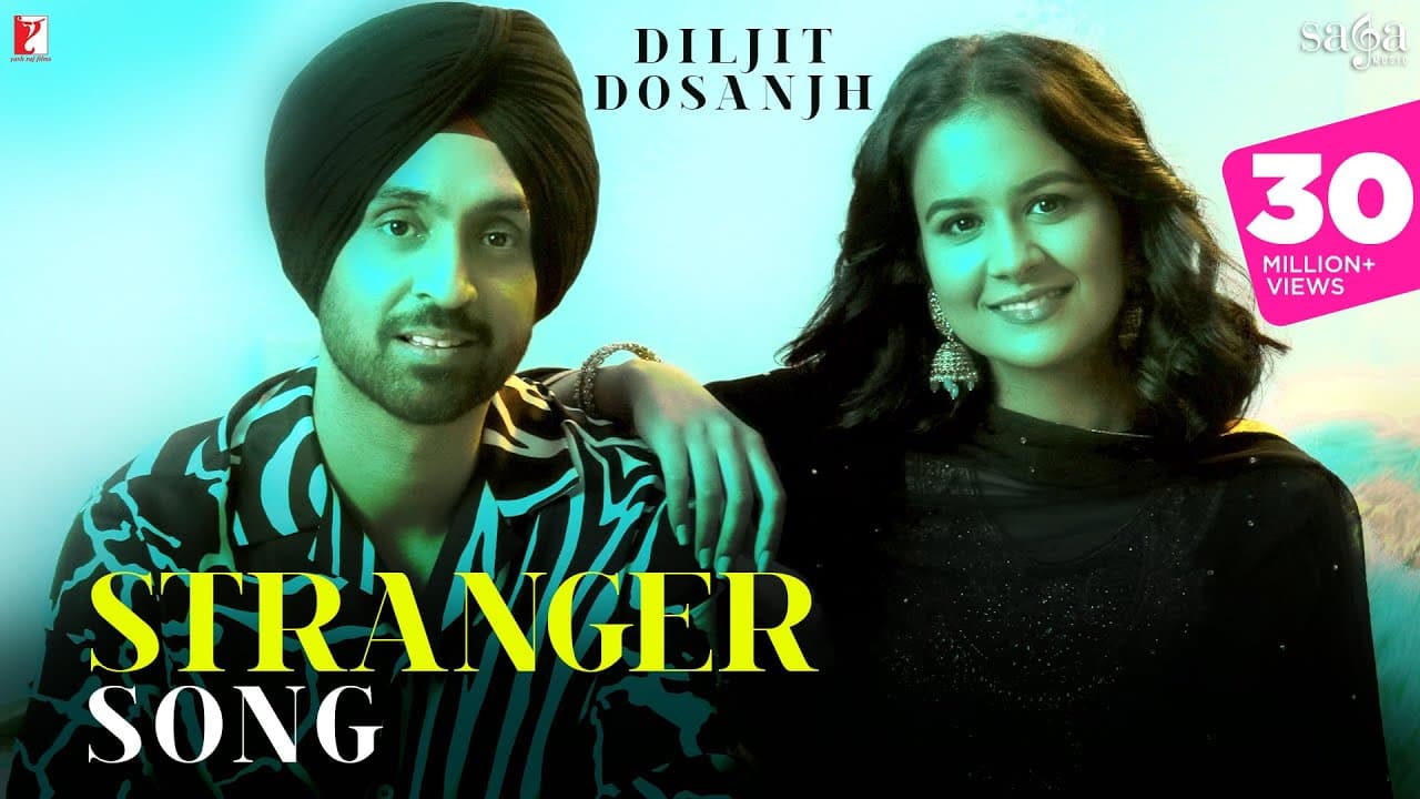 Stranger Song | Diljit Dosanjh | Simar Kaur | Alfaaz | Roopi Gill | Punjabi Song | Romantic Song