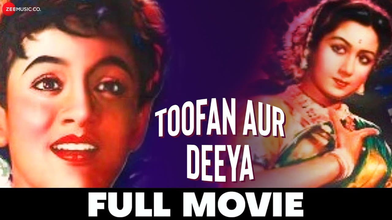 तूफ़ान और दीया Toofan Aur Deeya - Full Movie | Satish Vyas, Nanda, Rajendra Kumar, Vatsala Deshmukh