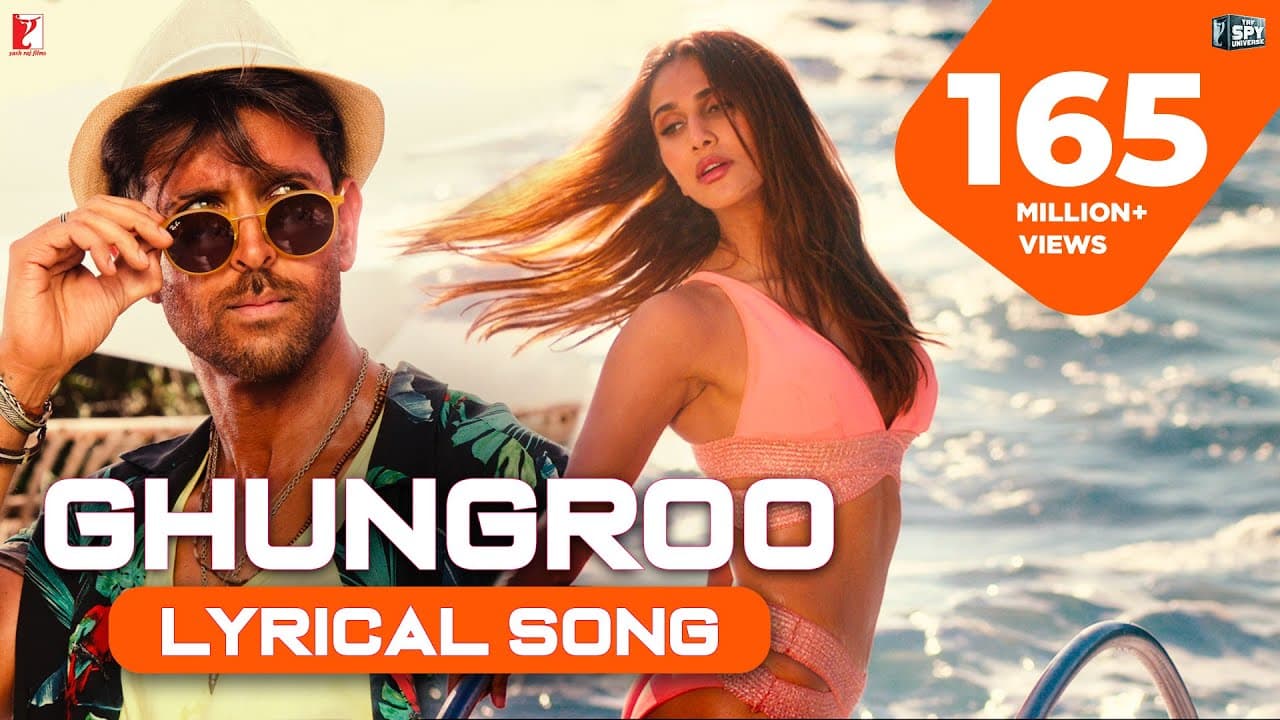 Lyrical | Ghungroo Full Song | WAR | Hrithik, Vaani, Arijit Singh, Shilpa | Vishal & Shekhar, Kumaar