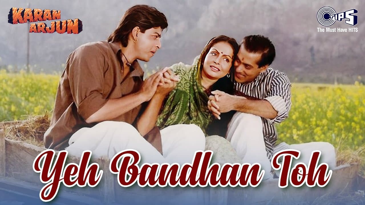 Yeh Bandhan Toh Pyar Ka Bandhan Hai | Mothers Day Song | Karan Arjun | Salman Khan, Shah Rukh Khan