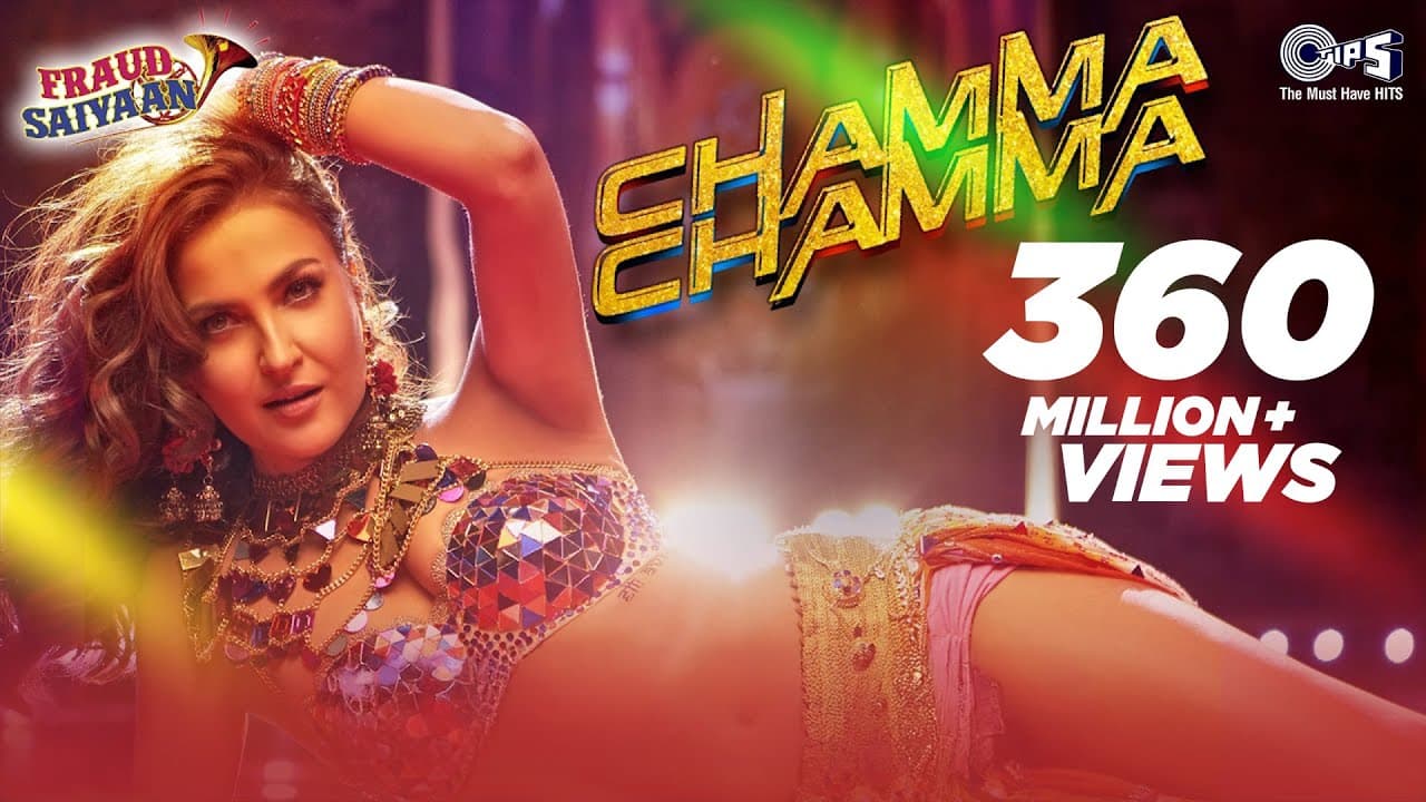 Chamma Chamma | Fraud Saiyaan | Elli AvrRam, Arshad | Neha Kakkar | Anu Malik | Party Song