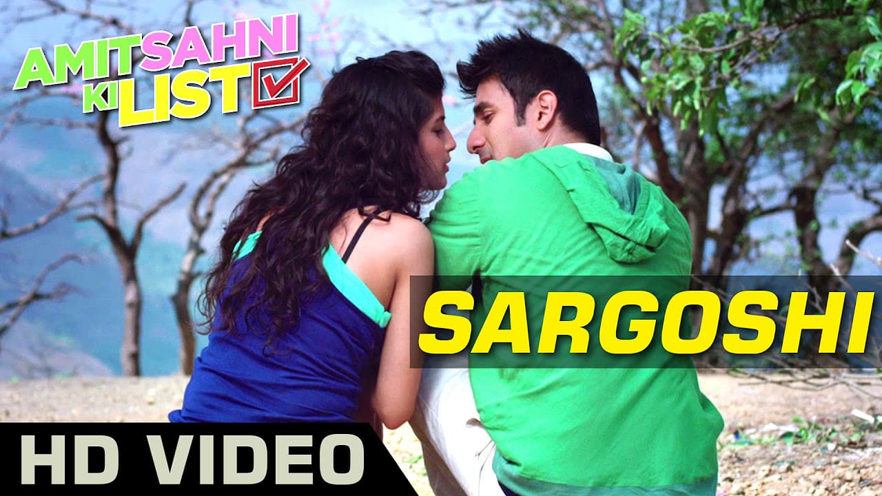 Sargoshi Official Video | Amit Sahni Ki List | Vir Das, Vega Tamotia | Romantic Song
