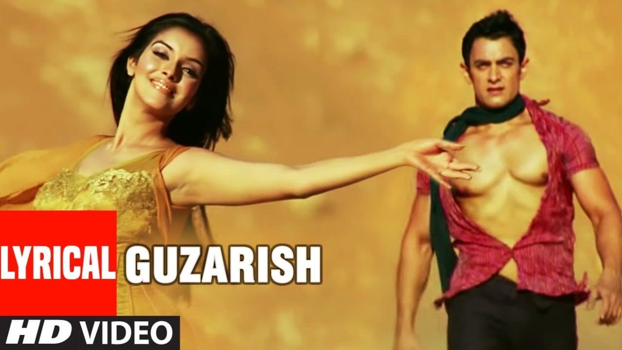 LYRICAL: Guzarish  | Ghajini feat. Aamir Khan | Asin | Love Song | T-Series