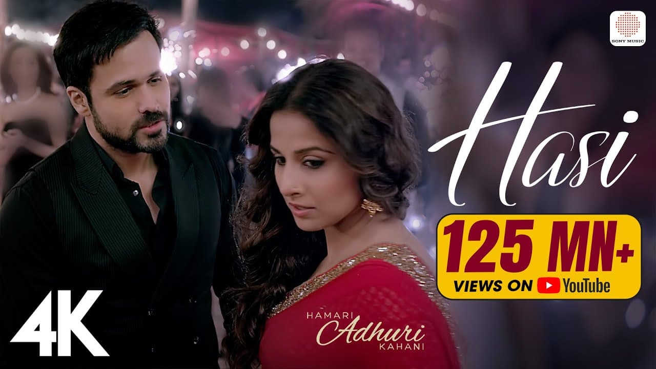 Hasi | Hamari Adhuri Kahani | Emraan Hashmi, Vidya Balan | Ami Mishra | Mohit Suri | 4K