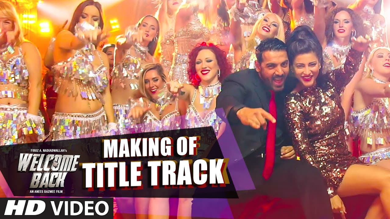 Making of "Welcome Back" (Title Track) - Mika Singh | John Abraham | Welcome Back | T-Series