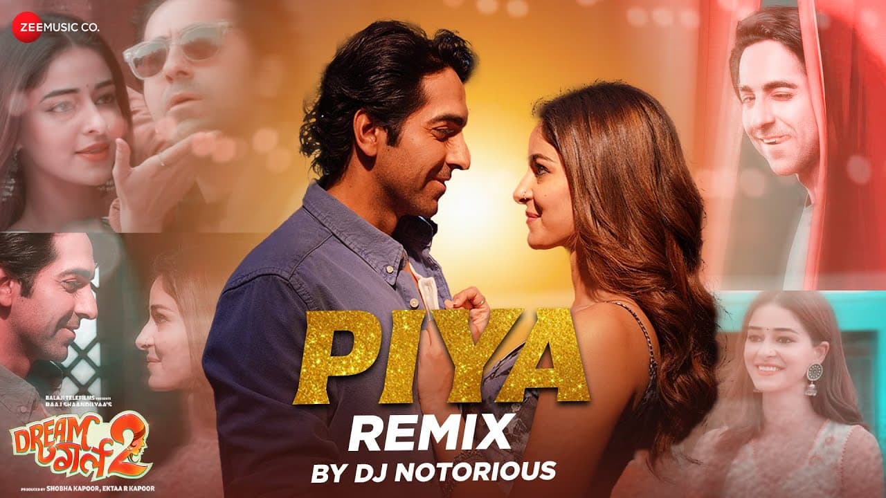 Piya Remix by DJ Notorious | Dream Girl 2 | Ayushmann Khurrana, Ananya Panday | Jubin Nautiyal, Arko