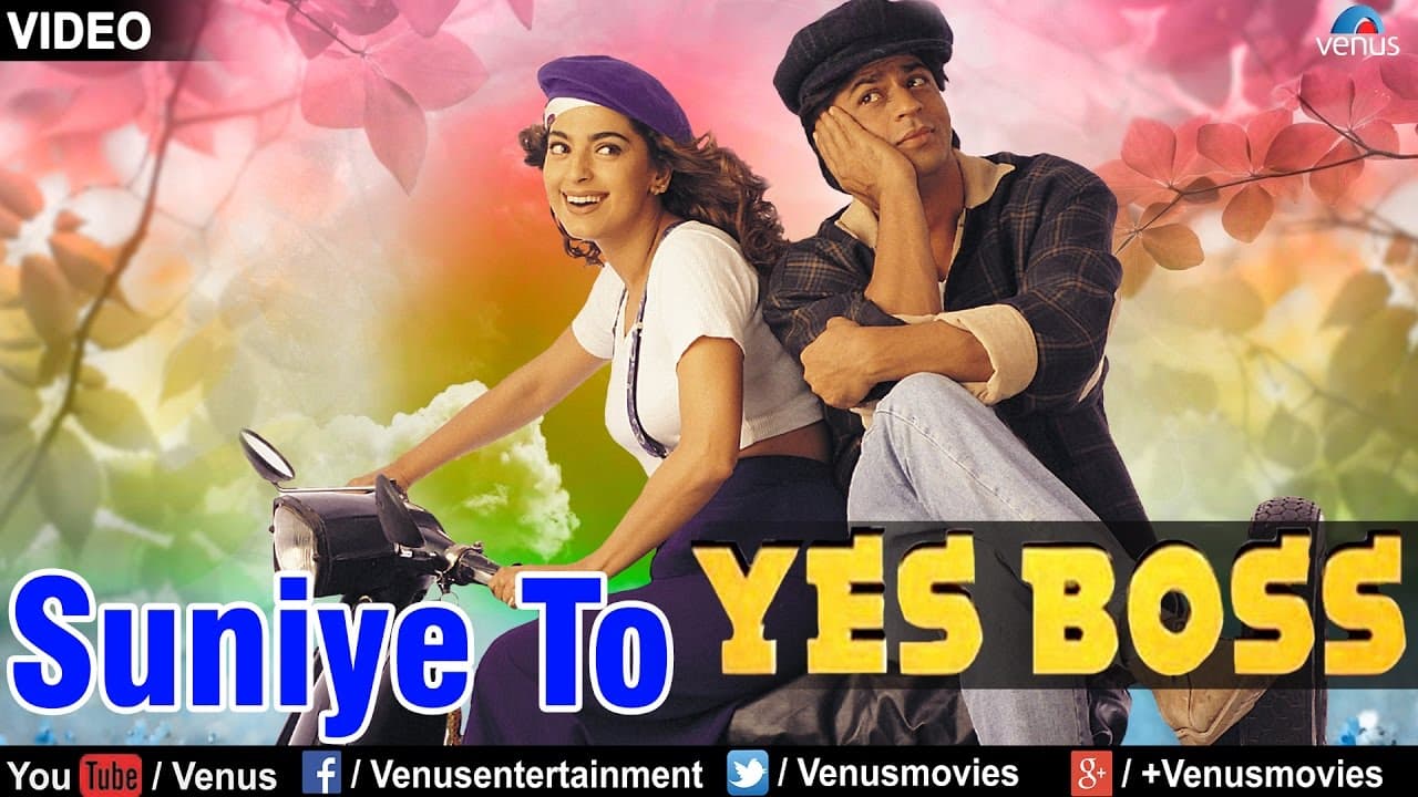Suniye To – Yes Boss | Abhijeet | Shahrukh Khan | Javed Akhtar | Jatin- Lalit | 90s Melody