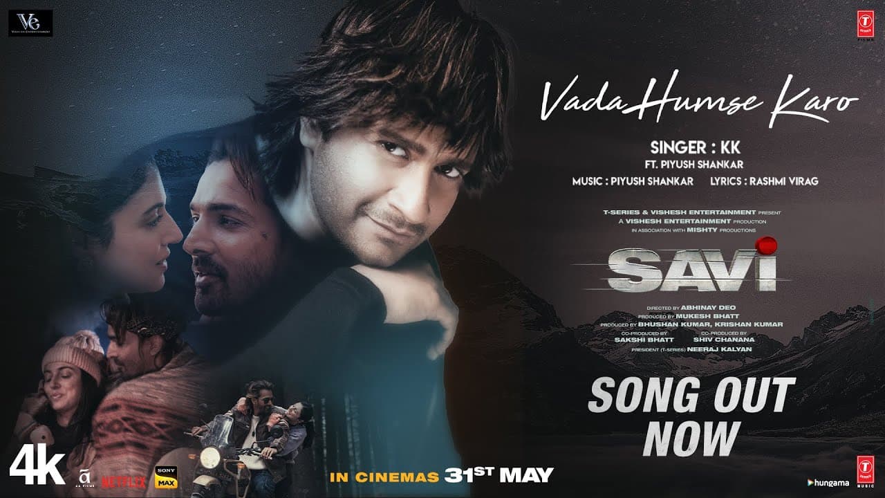 SAVI: Vada Humse Karo (Song) | Divya Khossla, Harshvardhan Rane | K.K. | Piyush |Mukesh B, Abhinay D