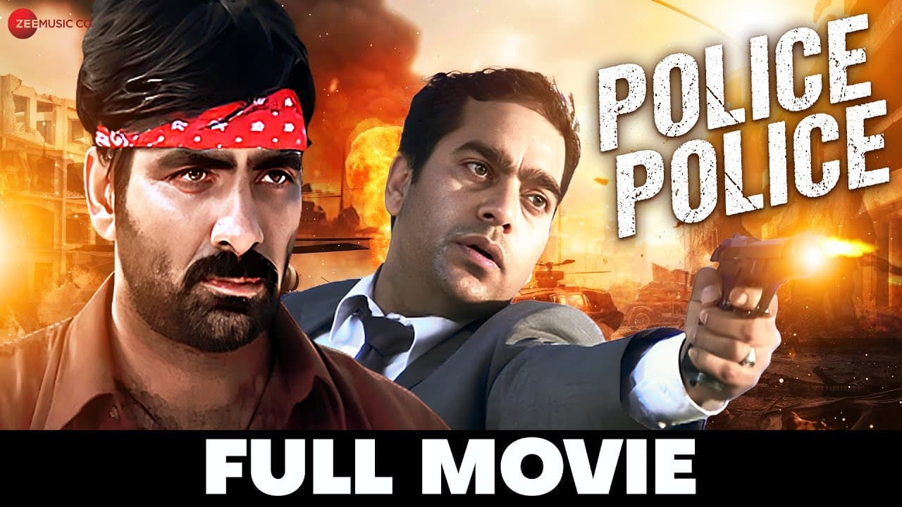 पुलिस पुलिस Police Police (2004) - Full Movie | Ravi Teja, Sneha & Ashutosh Rana| Action Film