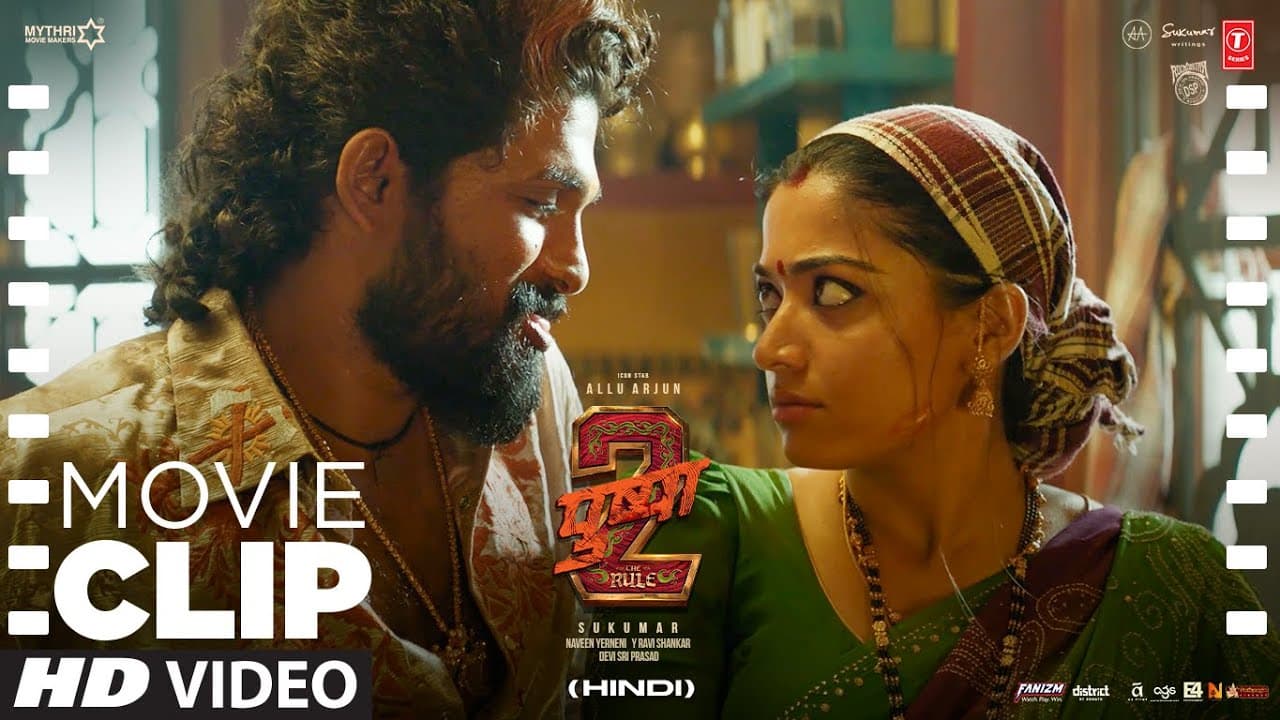 PUSHPA 2: "Feelings Jaag Gayi Toh😍 - Srivalli" | Allu Arjun | Rashmika Mandanna |Movie Dialogue Clip