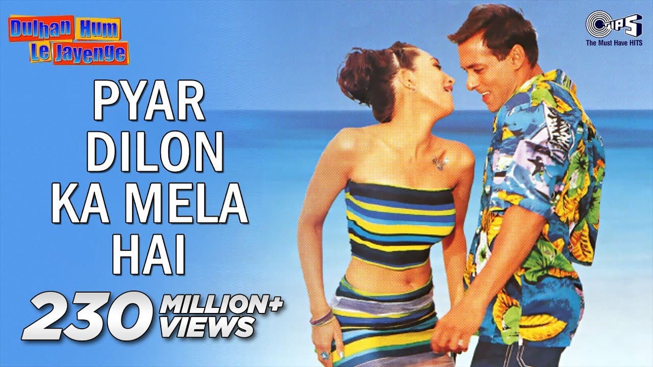 Pyar Dilon Ka Mela Hai | Dulhan Hum Le Jaayenge | Salman, Karisma | Alka Yagnik, Sonu Nigam | 90s