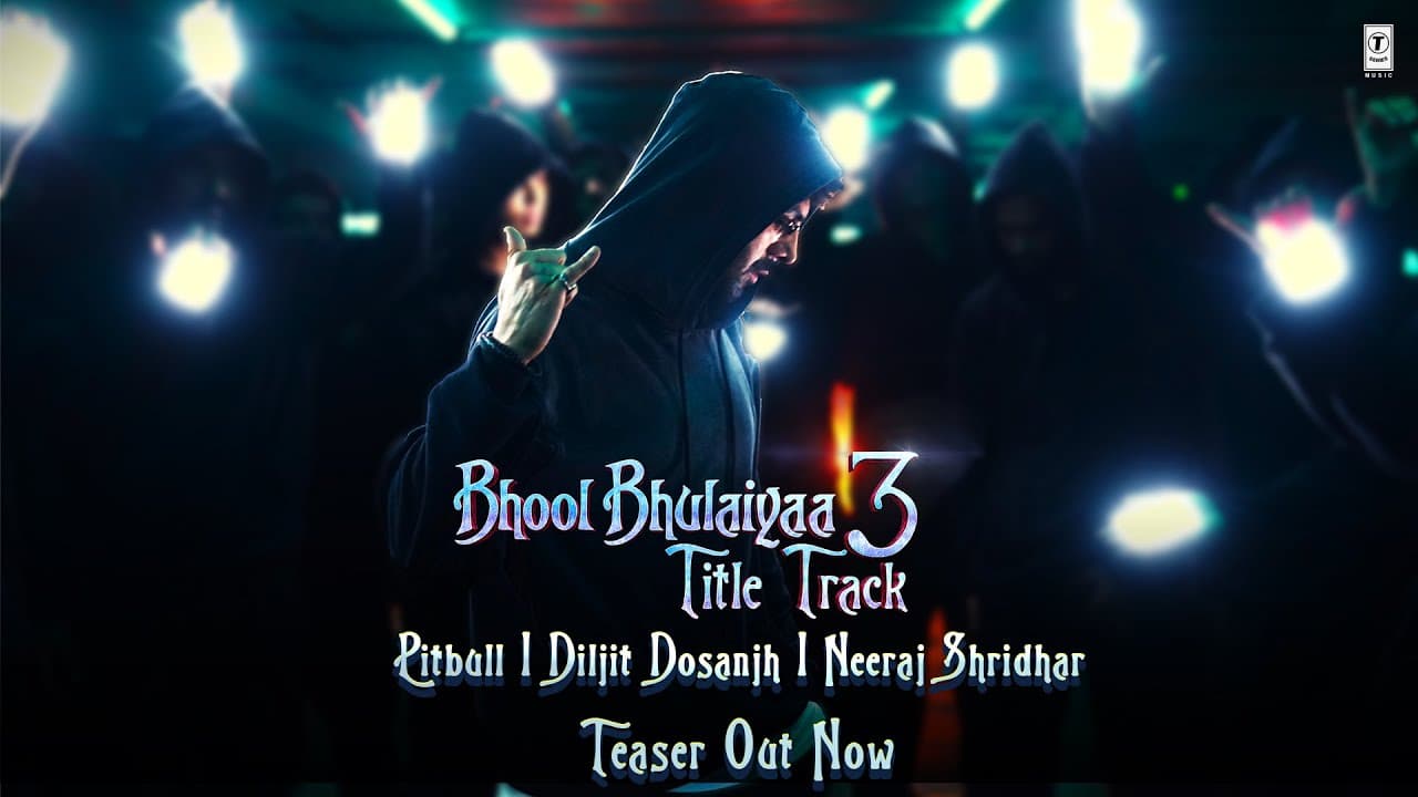 TEASER: Bhool Bhulaiyaa 3 (Title Track) | Kartik Aaryan | Pitbull, Diljit, Neeraj, Pritam, Tanishk