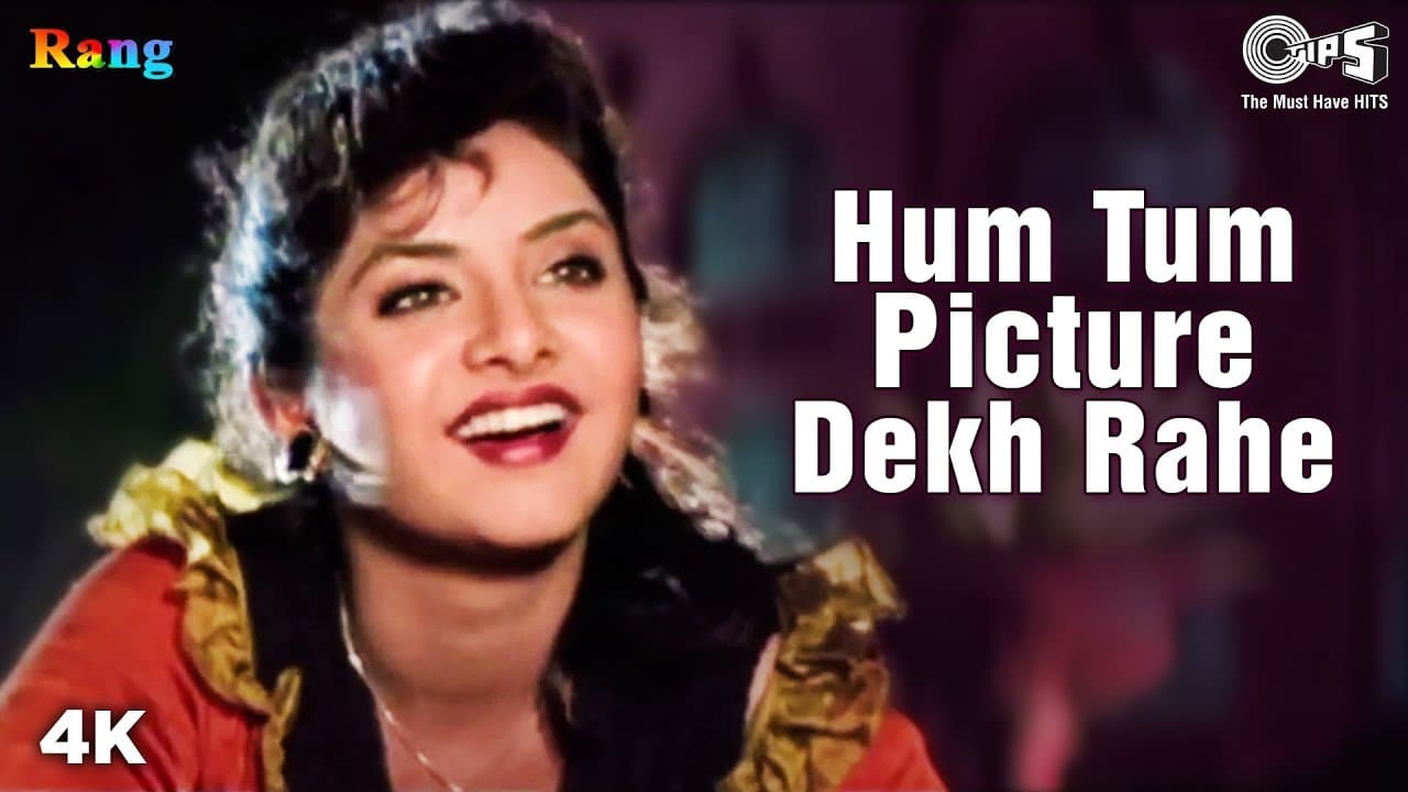 Hum Tum Picture Dekh Rahe | Divya Bharti | Alka Yagnik | Udit Narayan | Kamal | Rang | 90's Song
